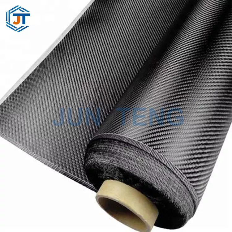 Tela tejida de fibra de carbono de sarga de 200 g