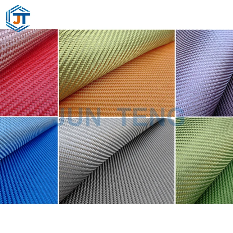 Tela tejida de fibra de carbono de color 3K