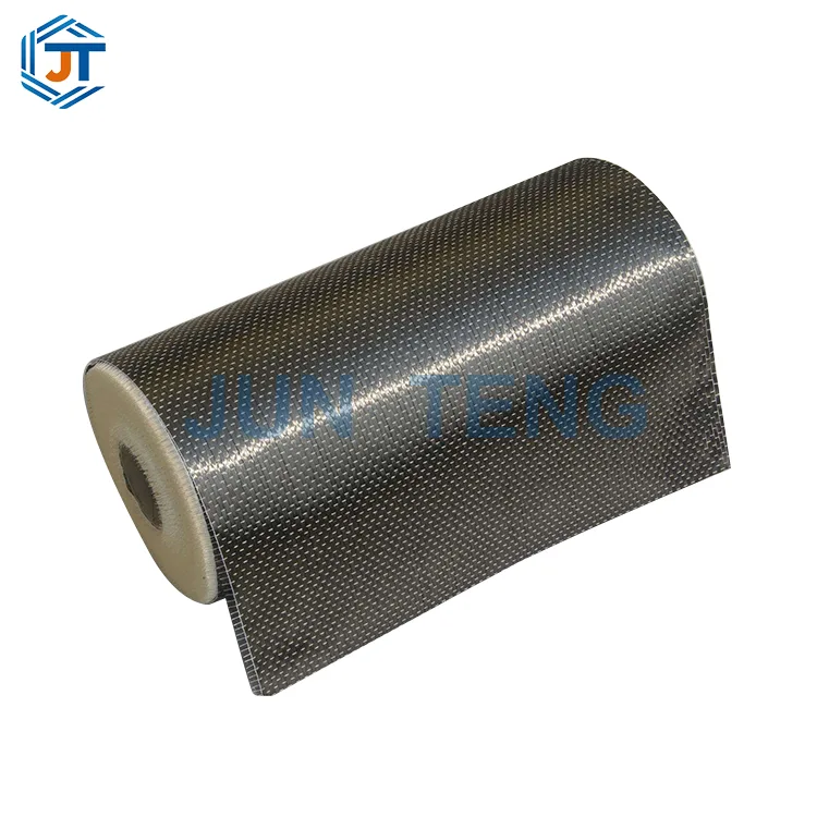 Tejido de fibra de carbono de grado de ingeniería para refuerzo estructural