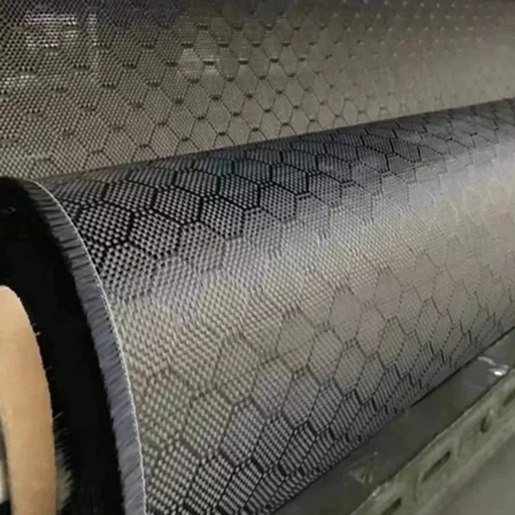 3K Gold Woven Carbon Fiber Fabric